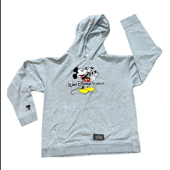 Walt Disney Studios Small Gray hoodie Mickey Mouse - Picture 1 of 5